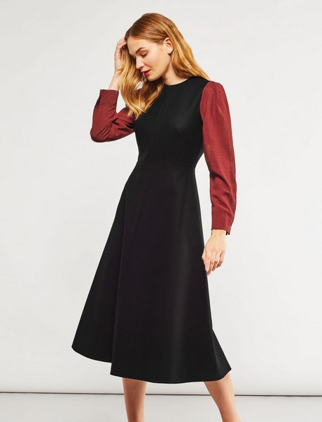 midi-dress-with-sleeves-17_15 Midi dress with sleeves