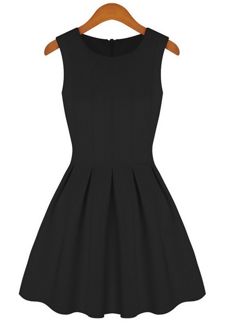 plain-black-sleeveless-dress-80_15 Plain black sleeveless dress