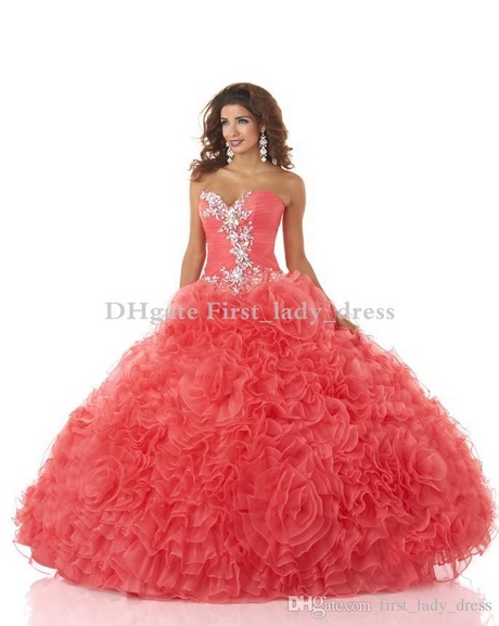 quinceanera-dresses-color-melon-70_18 Quinceanera dresses color melon