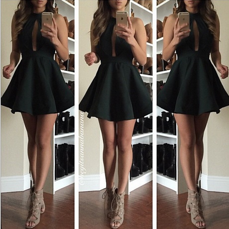 short-cute-black-dresses-25 Short cute black dresses