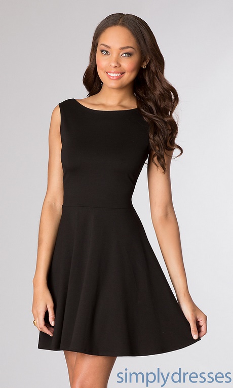 short-simple-black-dress-47_12 Short simple black dress
