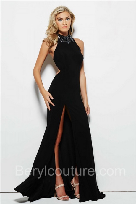 tight-black-dress-with-slit-80_10 Tight black dress with slit