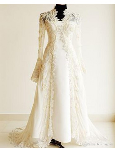 beautiful-lace-wedding-gowns-18_17 ﻿Beautiful lace wedding gowns