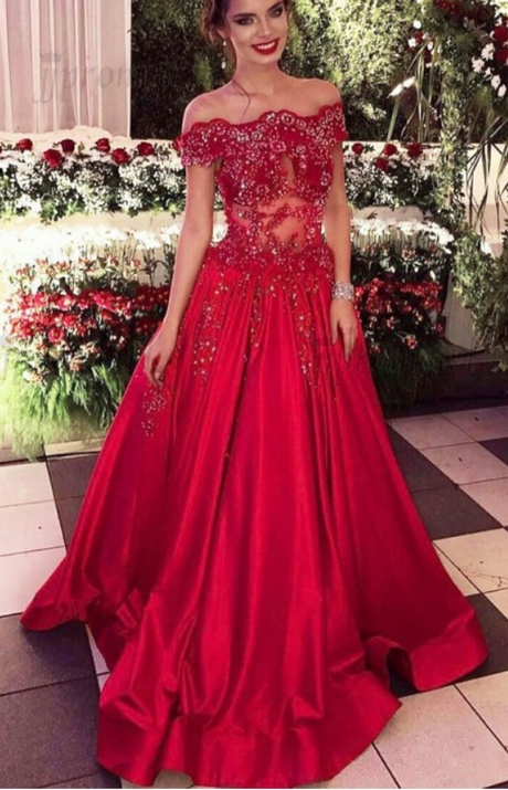 long-red-prom-dresses-2020-50 ﻿Long red prom dresses 2020
