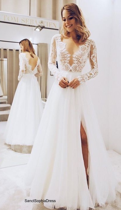 long-sleeve-all-lace-wedding-dress-74_9 ﻿Long sleeve all lace wedding dress