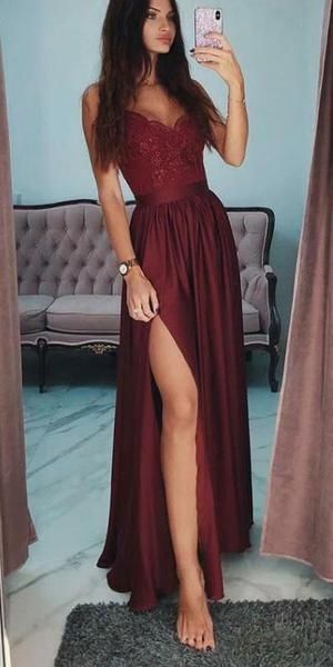 maroon-prom-dresses-2020-97 ﻿Maroon prom dresses 2020