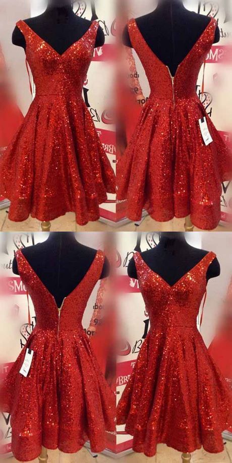 red-short-homecoming-dresses-2020-33_10 ﻿Red short homecoming dresses 2020
