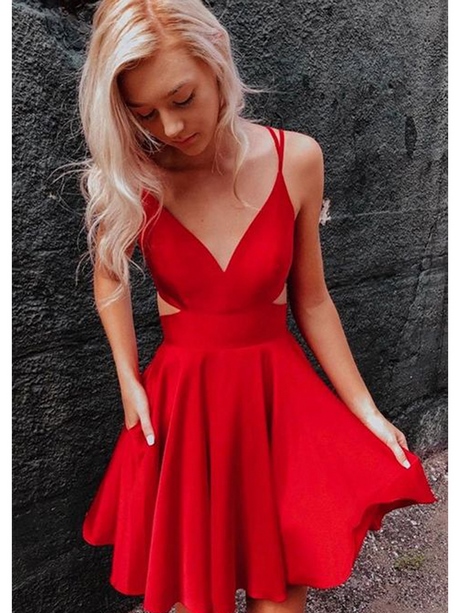 red-short-homecoming-dresses-2020-33_11 ﻿Red short homecoming dresses 2020