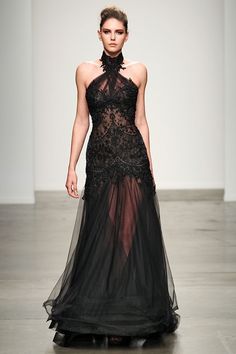 black-lace-designer-dress-01_13 Black lace designer dress