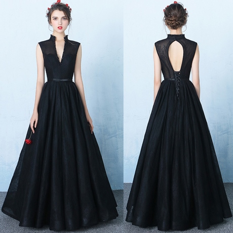 black-lace-designer-dress-01_4 Black lace designer dress