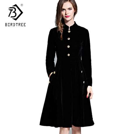 black-long-velvet-dress-24_13 Black long velvet dress