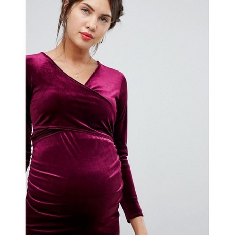 burgundy-long-sleeve-velvet-dress-53_13 Burgundy long sleeve velvet dress