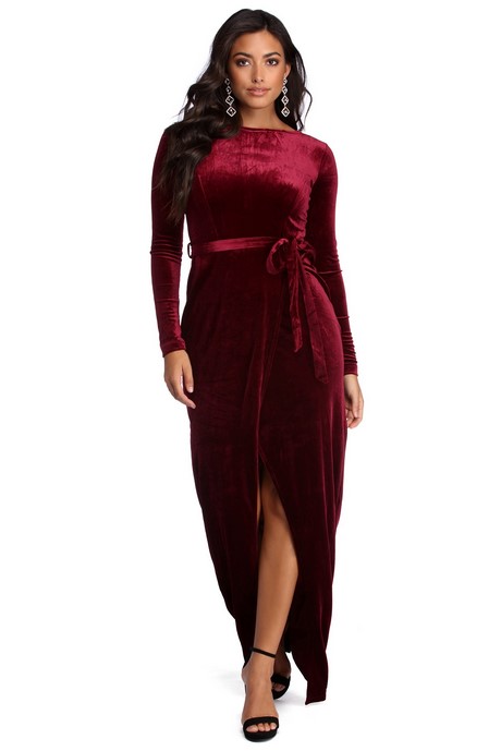 burgundy-velvet-dress-08_6 Burgundy velvet dress