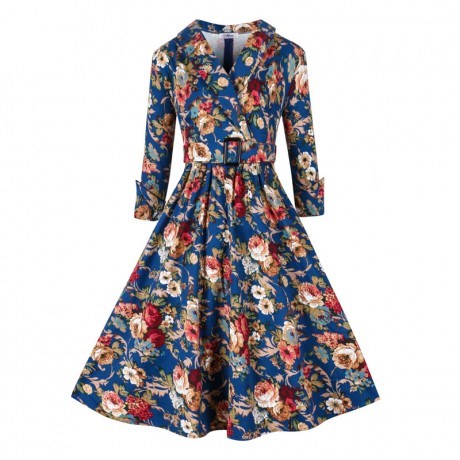 floral-vintage-dress-74_4 Floral vintage dress