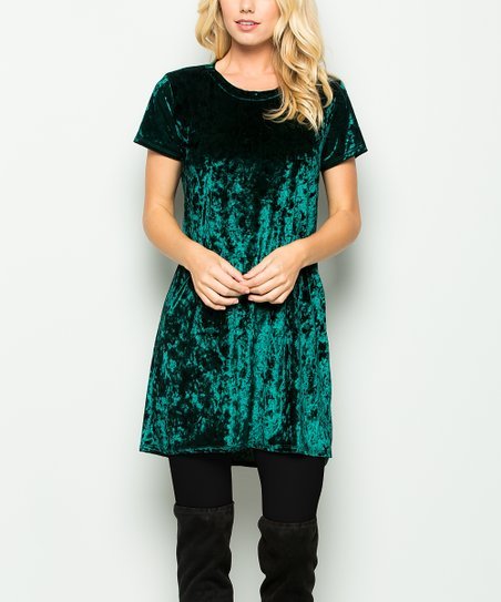 green-crushed-velvet-dress-35_9 Green crushed velvet dress