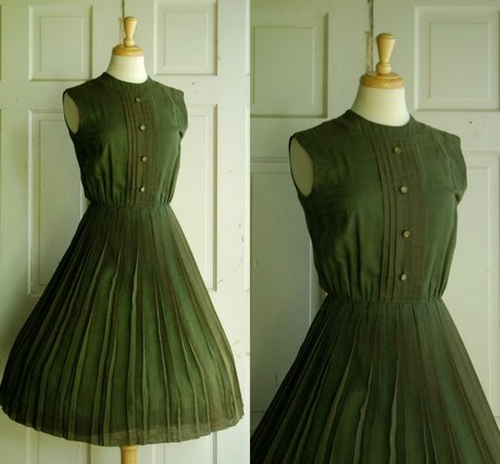 green-dress-vintage-77_7 Green dress vintage