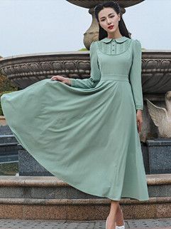 long-sleeve-vintage-dresses-05_18 Long sleeve vintage dresses