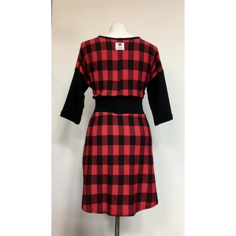 red-and-black-casual-dress-51_11 Red and black casual dress