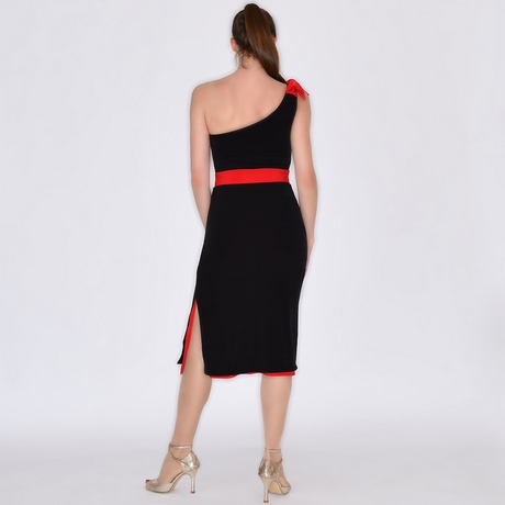 red-and-black-casual-dress-51_13 Red and black casual dress