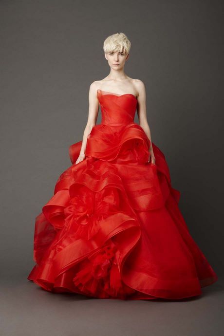red-wedding-dresses-vera-wang-12 Red wedding dresses vera wang