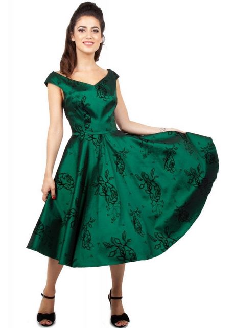 retro-green-dress-34_15 Retro green dress