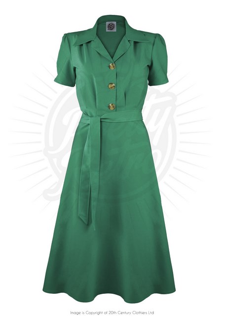 retro-green-dress-34_6 Retro green dress