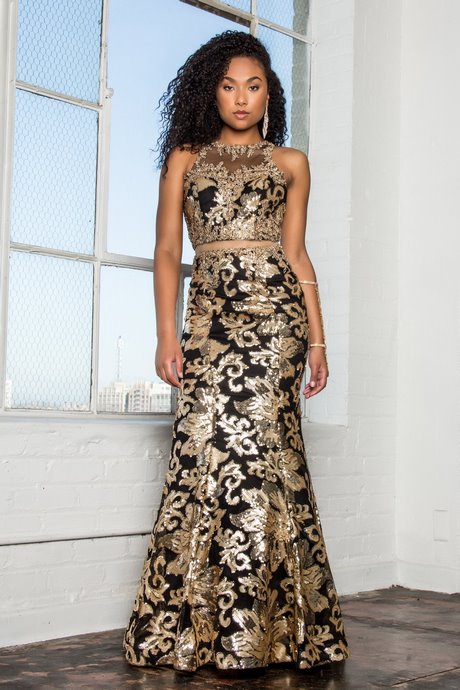 two-piece-black-and-gold-prom-dress-58_6 Two piece black and gold prom dress