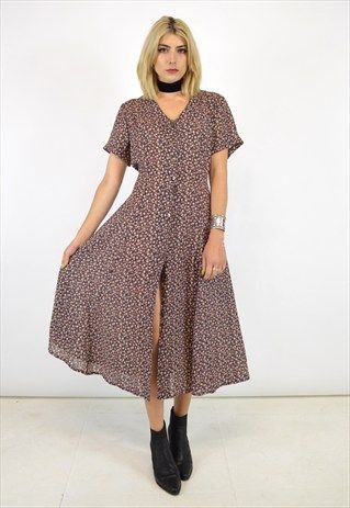 vintage-button-up-dress-55 Vintage button up dress