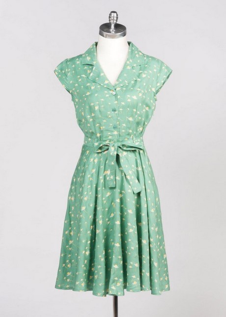 vintage-dress-green-27_8 Vintage dress green