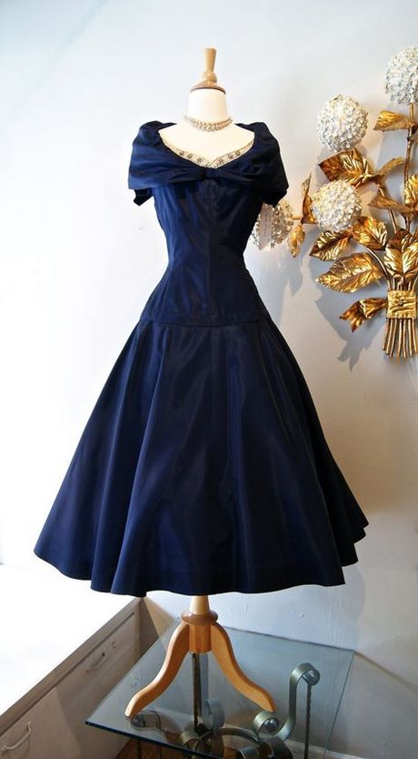 vintage-navy-blue-dress-15_11 Vintage navy blue dress