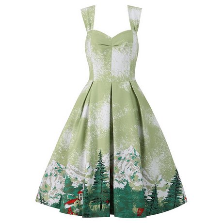 vintage-style-green-dress-04_20 Vintage style green dress