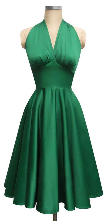 vintage-style-green-dress-04_5 Vintage style green dress