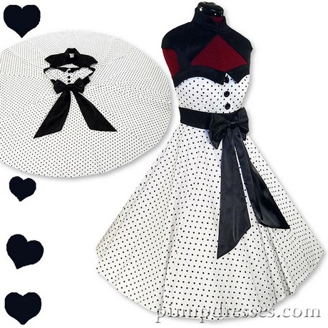 vintage-style-polka-dot-dress-00_9 Vintage style polka dot dress
