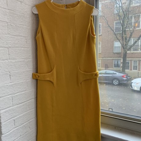 vintage-yellow-dress-67_15 Vintage yellow dress