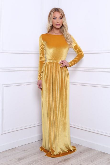 yellow-velvet-dress-13_10 Yellow velvet dress