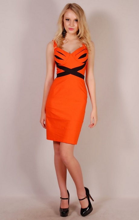 black-and-orange-dress-36_2 Black and orange dress