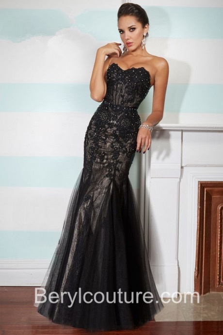 black-fitted-prom-dress-55_2 Black fitted prom dress