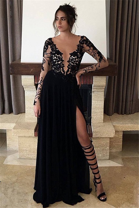 black-lace-prom-dresses-2017-86_15 Black lace prom dresses 2017
