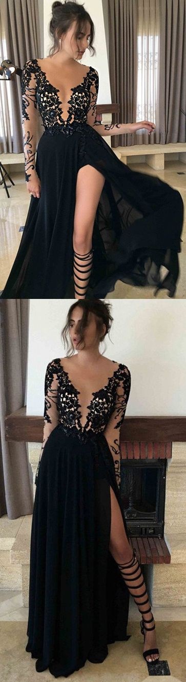 black-long-sleeve-prom-dresses-2017-44_4 Black long sleeve prom dresses 2017