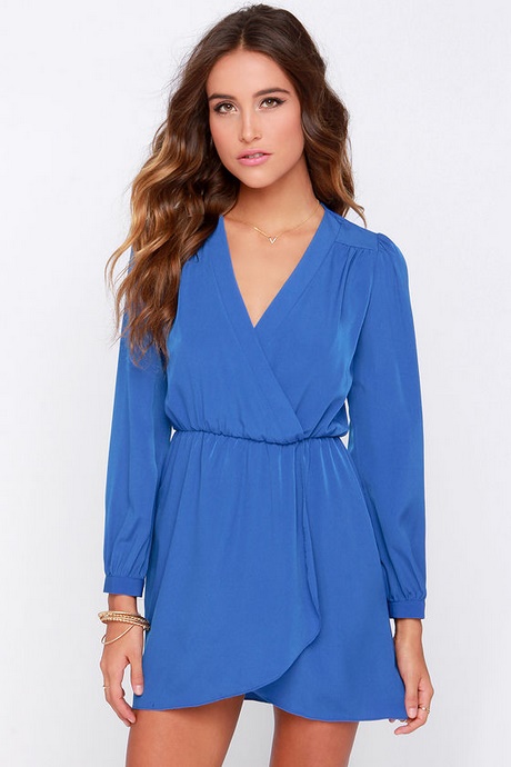 blue-dress-with-sleeves-02_15 Blue dress with sleeves