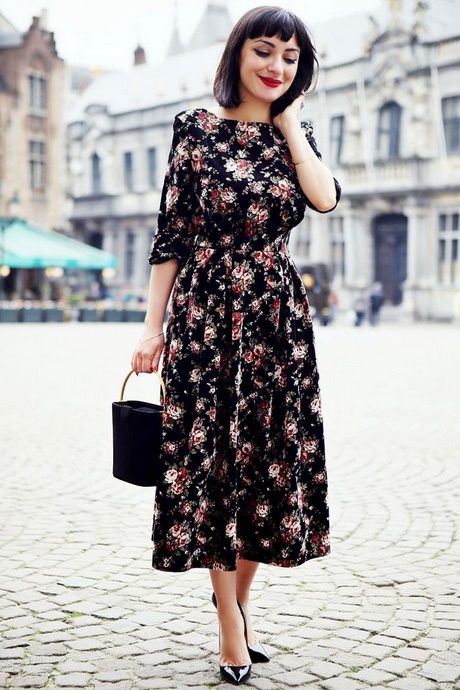 long-black-floral-dress-03_3 Long black floral dress