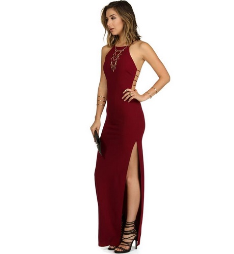 maroon-long-dress-28_9 Maroon long dress