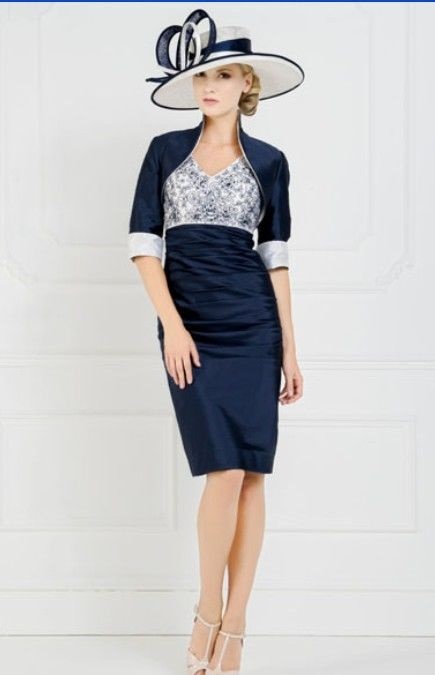 mother-of-bride-navy-dress-63_6 Mother of bride navy dress