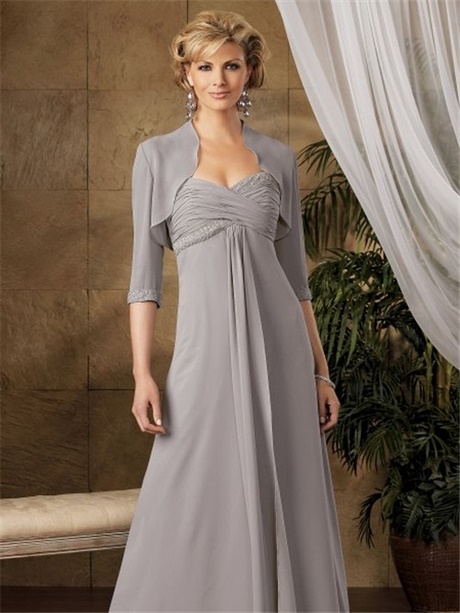 mother of the bride grey