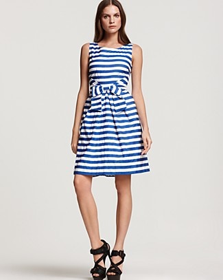 navy-blue-and-white-striped-dress-11_8 Navy blue and white striped dress
