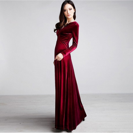 womens-long-dresses-with-sleeves-75_3 Womens long dresses with sleeves