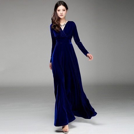 womens-long-dresses-with-sleeves-75_5 Womens long dresses with sleeves