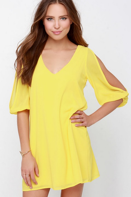 yellow-dress-with-sleeves-01_14 Yellow dress with sleeves