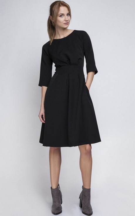 a-line-midi-dress-with-sleeves-51_3 A line midi dress with sleeves