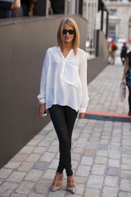 black-and-white-casual-outfits-43_5 Black and white casual outfits